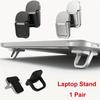 2 peças/conjunto Suporte para Laptop para Suporte de Teclado de Computador Acessórios para Laptop