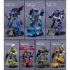 40cm New Transformation Action Figure Toys Movie Crane Scraper Engineering Vehicle Collection Robot Model IN LIJIANG 7 1 kids Poseable Articulated