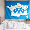 Marseille Wandteppich für Schlafzimmer Ästhetische Klassenzimmer-Wandteppiche Wandbehang für Wohnzimmer Studentenwohnheim Büro, Ideales Kreatives Geschenk