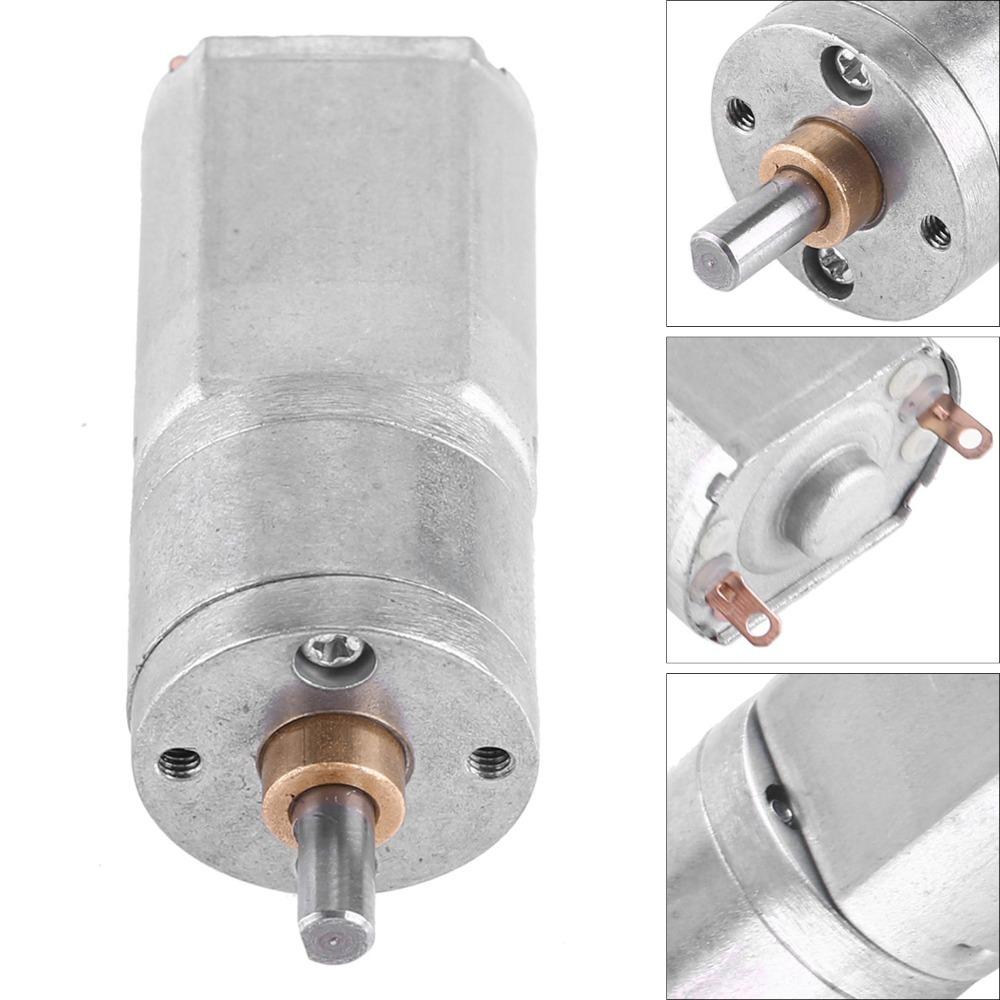 12V DC Untersetzungsgetriebemotor 20mm Durchmesser Hohes Drehmoment Getriebemotor Für DIY-Projekte