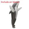 Flamingo Clown Shark Pig Koala Animal Inflatable Suit Cosplay Halloween Party