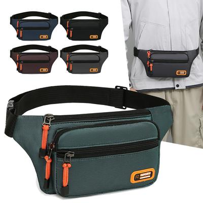 New Fashion Pocket Wear Resistant Splash Proof Large Capacity Chest Bag Outdoor Sports Multifunctional Mobile Phone Bag
