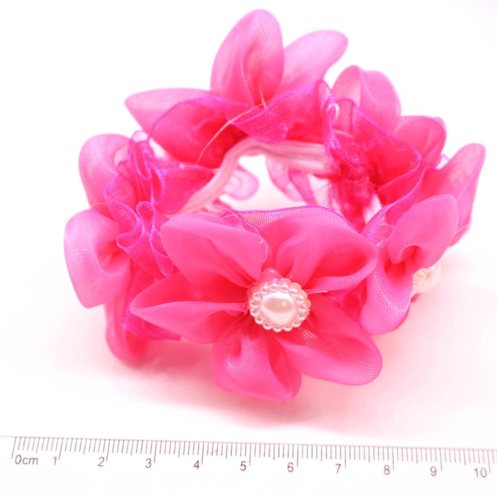 Children's Princess Flower Hair Tie - Cute Hair Accessories for Girls