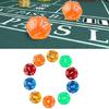 Acrylic Dices For Party Family DIY Games Printing Engraving Kid Educational Toys