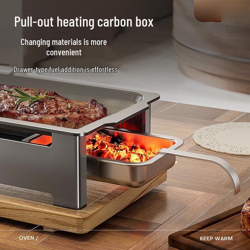 SMVP Stainless Steel Electric BBQ Grill