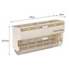 Luxury Underwear Storage Box with Lid: Dustproof, Moisture-Proof, Large Capacity, No-Drill Installation
