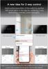 Graffiti Smart Voice-Controlled WiFi Touch Switch Panel, Alexa-Compatible, US Specifications