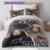 Severus Snape Pattern Bedding Quilt Set Quilt Cover Pillowcase Home Decoration Gift (1 * duvet cover + 2 * pillowcase, without core)