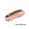 Pink Pig Design Car Remote Car Key Case Cover for Porsche Panamera Cayenne Macan 718 911 Taycan Cayman Boxster Carrera Spyder