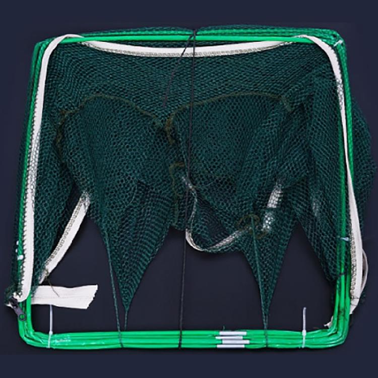 6/8 Hole Folding Fishing Net Automatic Fishing Trap Net Shrimp Cage Fish Baits Mesh Net Foldable Fishing Fish Trap Cage