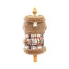 Pet Plaid Woolen Patchwork Lamb Wool Coat Teddy Cat Clothes Autumn and Winter Plaid Coat Two Legged Coat Puppy Clothes