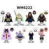 Set di Figure con Blocchi da Costruzione Serie Anime WM6222, Giocattolo da Assemblaggio per Bambini in Sacchetto, Mini Mattoncini Educativi Creativi
