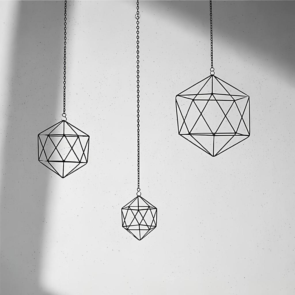 Nordic Geometric Flower Stand Air Plant Pot Wedding Decor Ornament