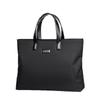 Men's & Women's Waterproof Oxford Cloth Briefcase: Casual Handheld Bag for Documents or Laptop, Ideal for Commuting or Conferences.