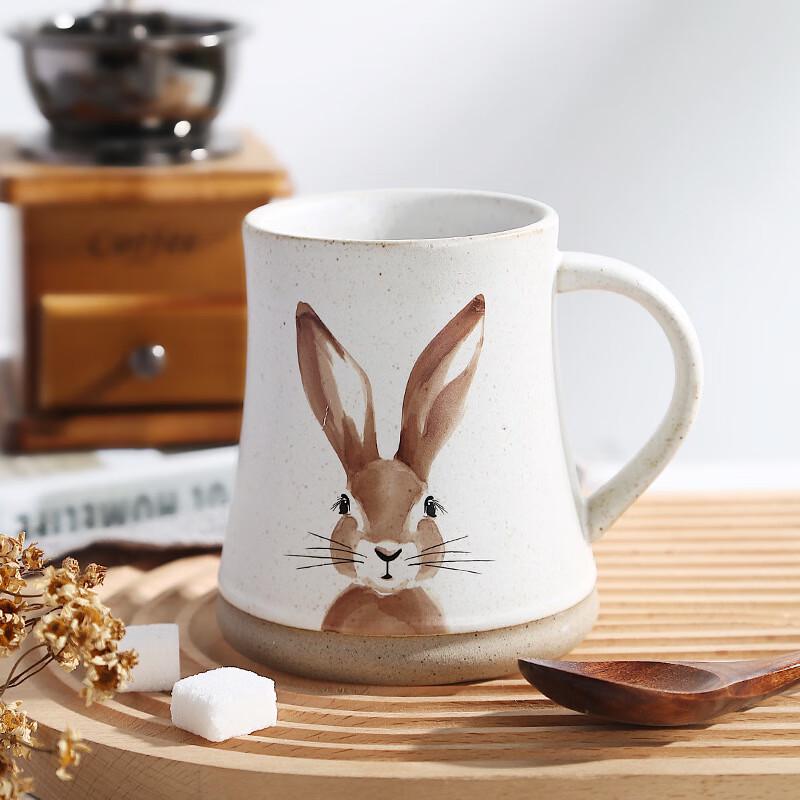 Easter Rabbit Cartoon Ceramic Mug