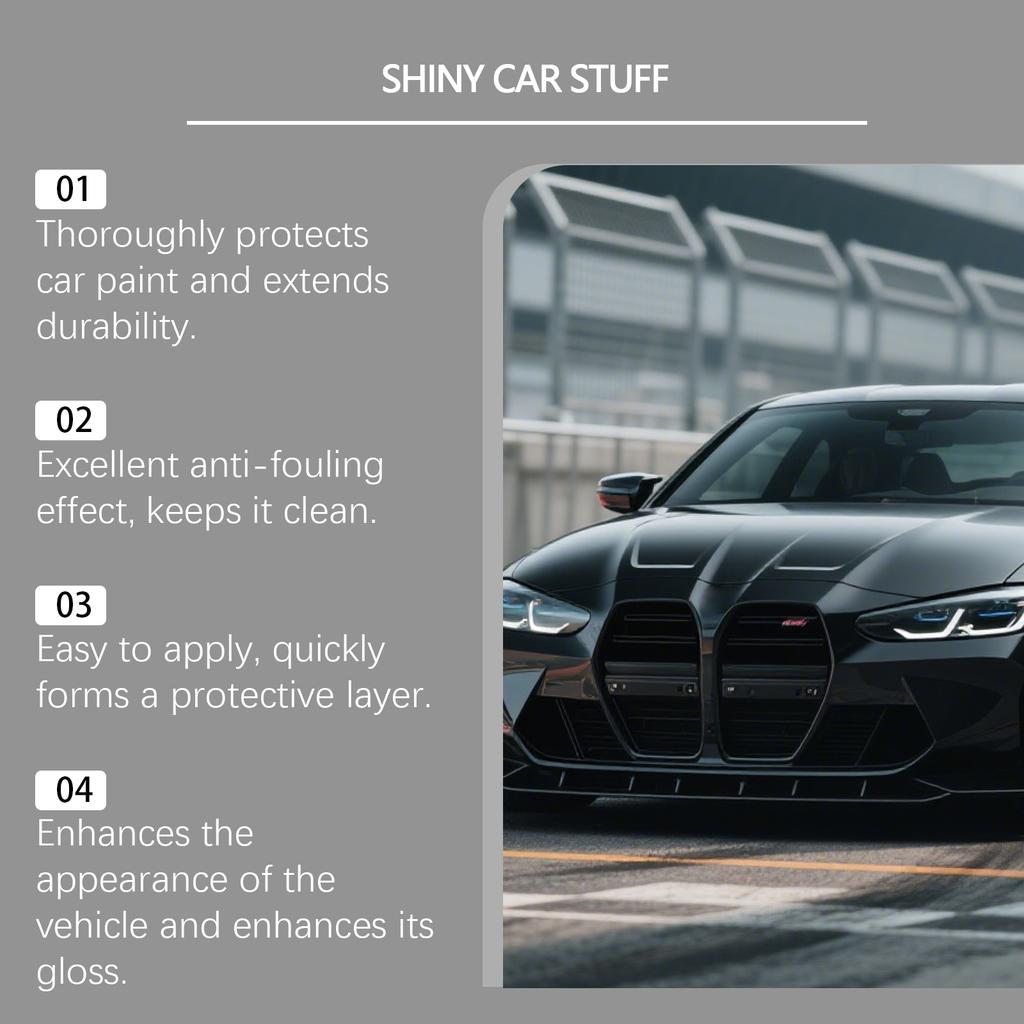 Car Paint Coating Agent UV Resistant Anti Fouling Dustproof Mirror Polishing Coating Car Paint Protection Brightening Agent 100g