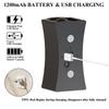 Adjustable Brightness LED Wall Lamp 3 Color Magnetic Base Rechargeable Night Light Waterproof Up Down Light