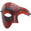 Carnival One-eyed Half-face Phantom Mask Vintage Antique Opera Phantom Dance Party Cosplay Costume Mask 2025