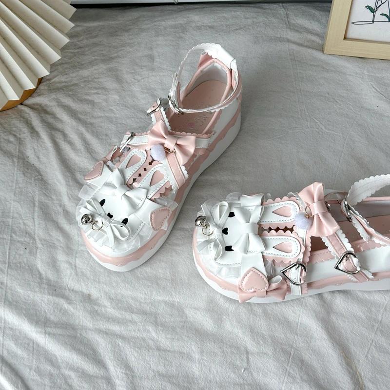 

Fashion Single Shoes Fashion Platform New Girls Versatile Mary Jane Leather Shoes 40