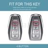 Tpu Car Key Case Cover Auto Shell Fob  For Geely Coolray  -  Atlas Boyue Nl3 Emgrand X7 Ex7 Suv Gt Gc9 Borui