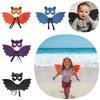 Halloweencosplay Soft And Comfortable Bat Wings Costume Set For Kids