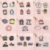 2-5pcs/set Friends TV Shows Enamel Pins Cute Pet Dog Video Game Characters Brooch Lapel Backpack Badge Jewelry Gifts for Friends
