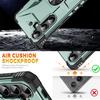 For Samsung Galaxy S25 Case PC+ TPU Anti-Drop Phone Cover with Ring Kickstand