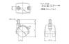 TRUSCO Casters for Auxiliary Set of Double Wheels ELS-40C ELS-Type Tables, 4, 40
