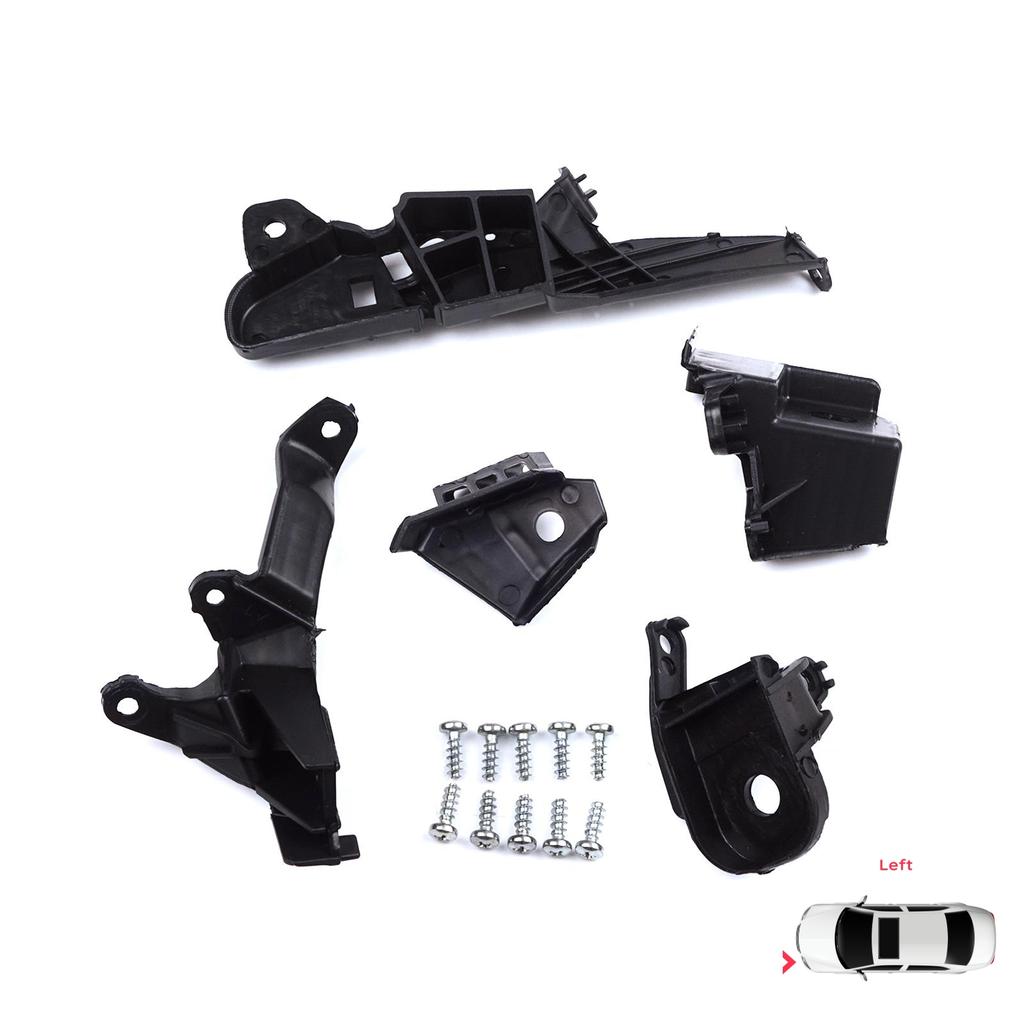 EHL569-1 Headlight Holder Mount Repair Bracket Tab Set Left Side for Renault Clio MK5 B7 BF 2019-On 260E70544R