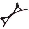 AntiSnoring Chin Strap Adjustable Breathable Stop Snoring Strap Jaw Support Belt(Black with Pink Edge )