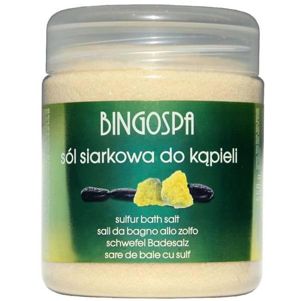 Bingospa Sírová Sůl Do Koupelí 550G