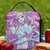 Needy Streamer Overload Kangel Lunch Bag  Portable Zipper Lunch Box Women Travel Cooler Bag Vintage Oxford Thermal Lunch Bags