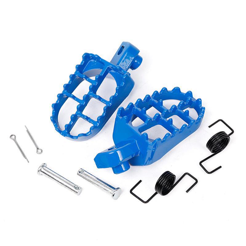 

Педалі та підставки для позашляхових мотоциклів Yamaha PW50/80 TW200 CRF/XR синій