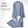 Cotton Crepe Yukata Bathrobe: 26 Styles Spring/Summer, Unisex, Lightweight Pajamas & Home Robe for Couples.