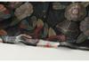 Autumn 2025 Artistic Retro Floral V-Neck Shirt: Cotton Linen, Age-Reducing, Plus Size, Casual