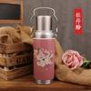 Chinese Retro Thermal Pot Food Grade Stainless Steel Thermos Cup with Cover Portable Water Cup Women's Cup Hot Kettle