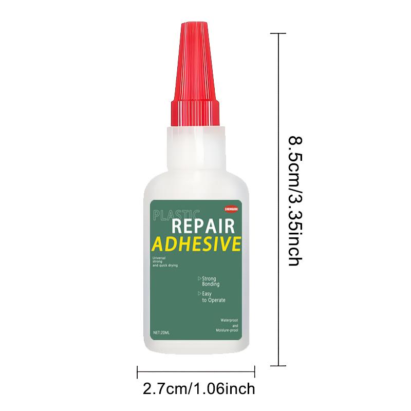 

Heavy-Duty Car Bumper Plastic Adhesive - Structural Repair Adhesive for Cracks, Chips, and Impact Damage - No Welding Required, Suitable