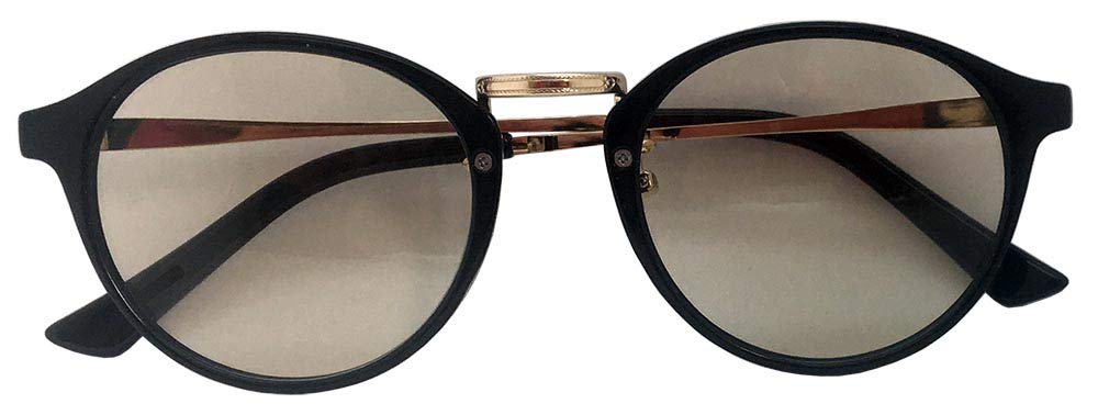 Az Stylish Reading Glasses Light Cut Sabae Manufacturer High Performance Lens Reading Glasses Black Brown Lens [FaceTrick Label] UV/Near Infrared/Blue