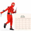 Cosplay Ninja Muscles Halloween Costume for Kids Cool Role Play Game Dress Up