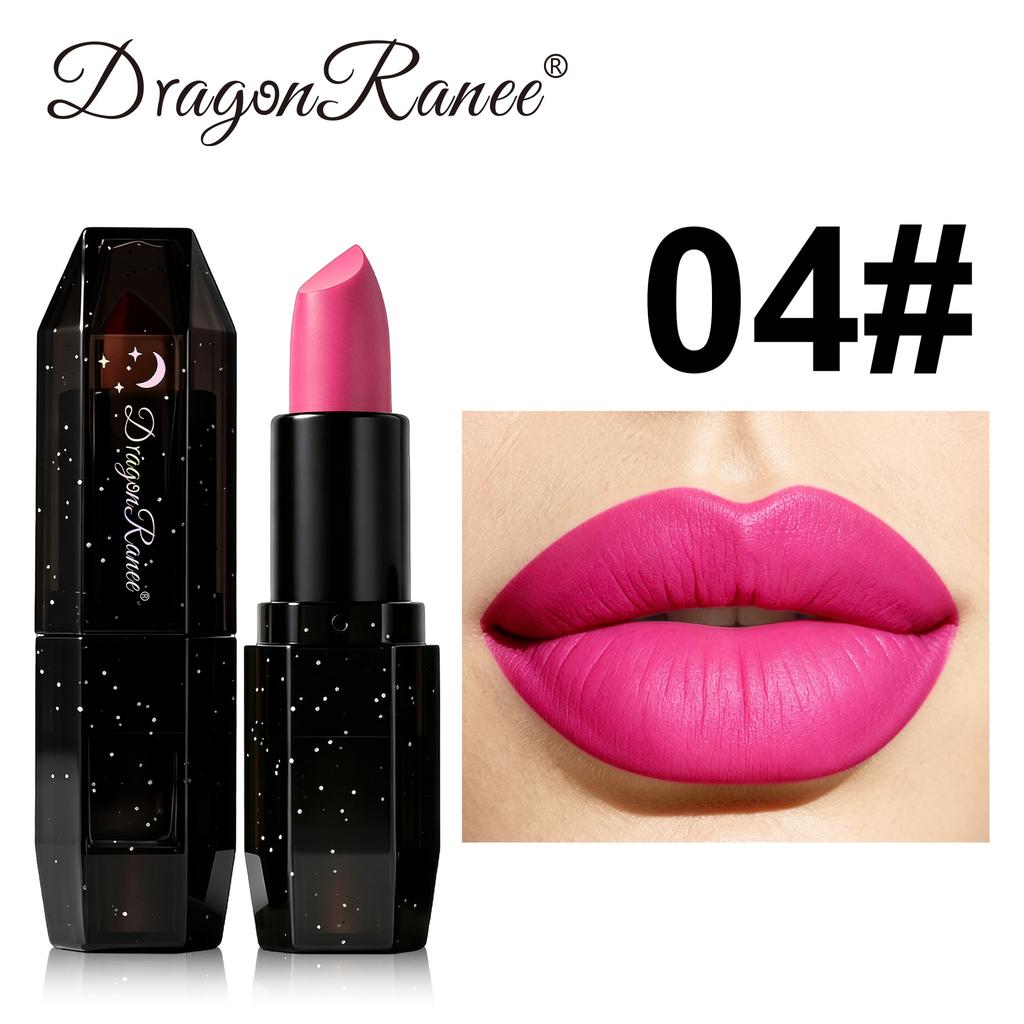 Halloween Matte Lipstick Green, Brown, Rose Red, Black, Blue, Green, Purple, Red Lip Tints - Waterproof, Smudge-Proof Lip Stains for Cosplay Makeup