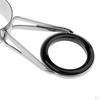 7Pcs Fishing Rod Guide Tip Repair Kit DIY Eye Rings Stainless Steel