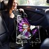 1pc, Cozy Nightmare Before Christmas Home Decor Blanket: Perfect Gift for Bedroom, Living Room, Travel, Camping, Car, Beach, Office Naps, Soft Flannel