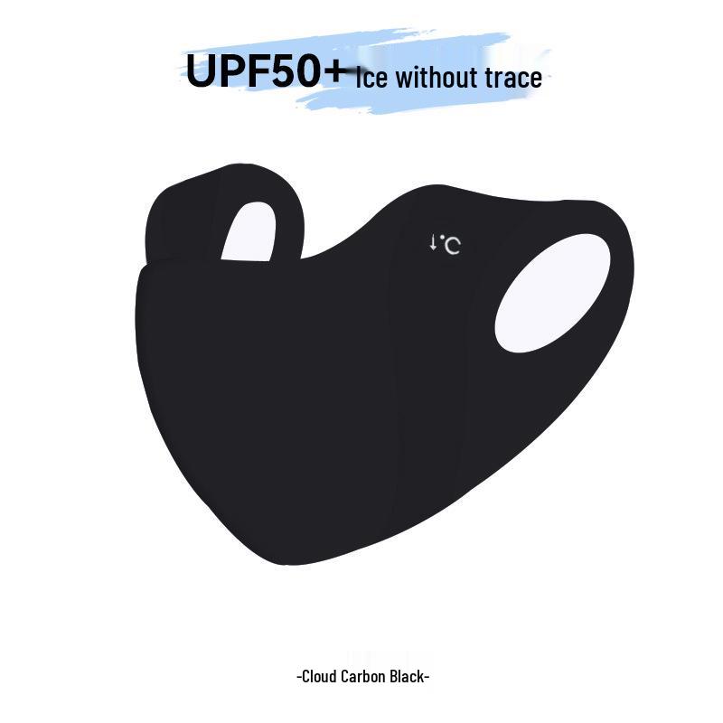 Women's One-Piece Sun Protection Mask, Breathable, Seamless, UV Sunshade, UPF50+, Slimming Effect, Eye Corner Protection