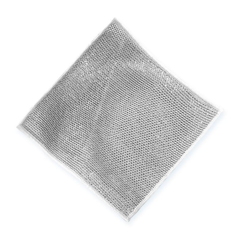 

Подушечка из стальной ваты для чистки кухонных поверхностей и кастрюль с антипригарным покрытием