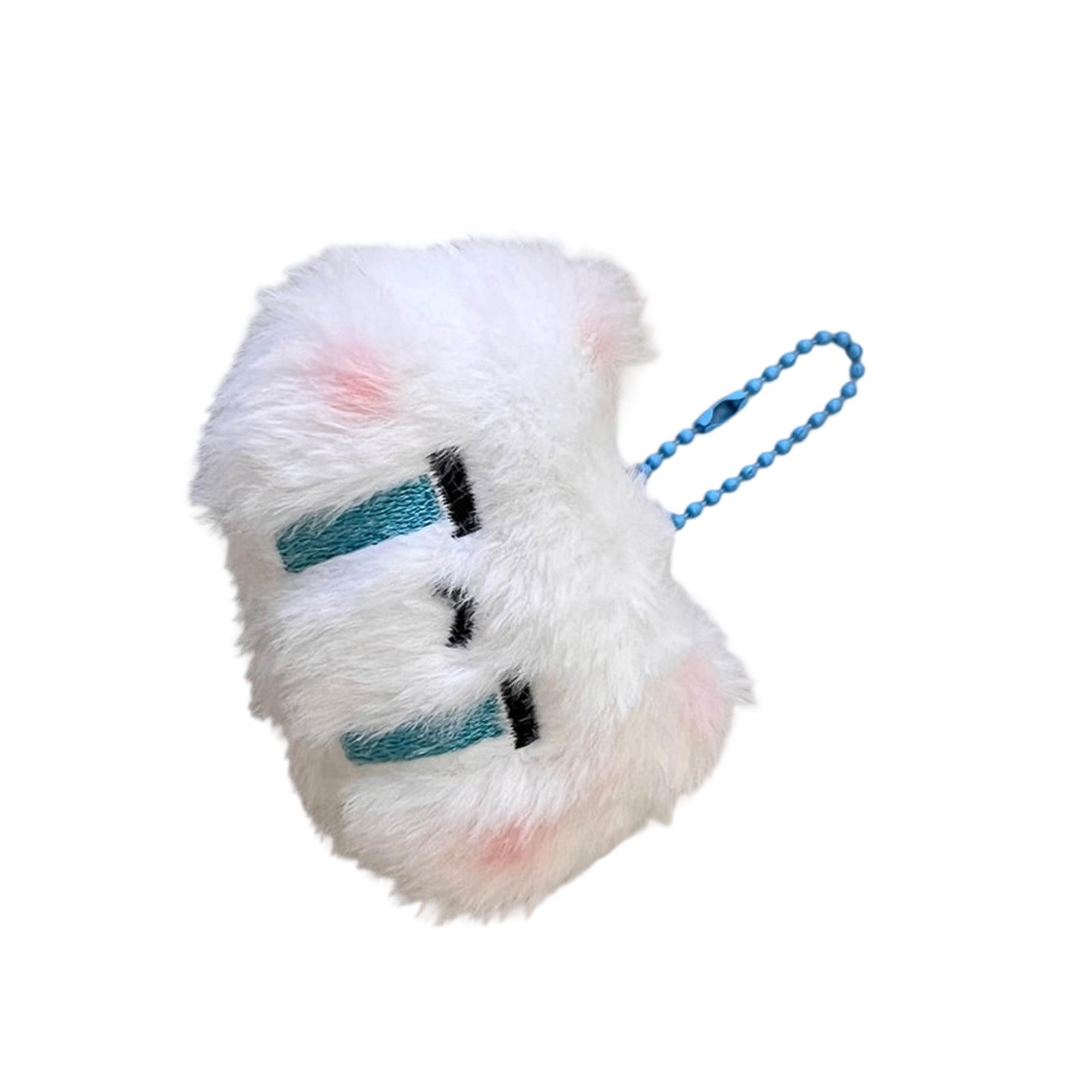 

Плюшевый брелок-подвеска в виде кролика/мишки, мягкий пушистый шарм для рюкзака, милая мягкая игрушка в подарок студентам, друзьям и семье 2