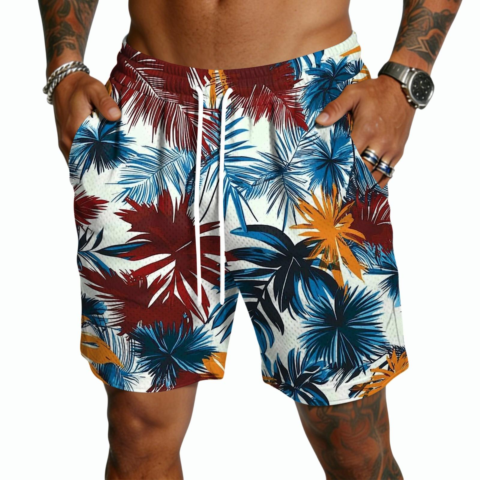 Mens Shorts Lightweight Drawstring Shorts for Men UK Quick Dry Running Shorts with Pockets Casual Gym Shorts Men XL синий