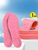 5D Memory Foam Insoles For Shoes Men Insole Feet Outdoor Running Sports Shock Absorption Shoe Sole Deodorizing Shoes Pads