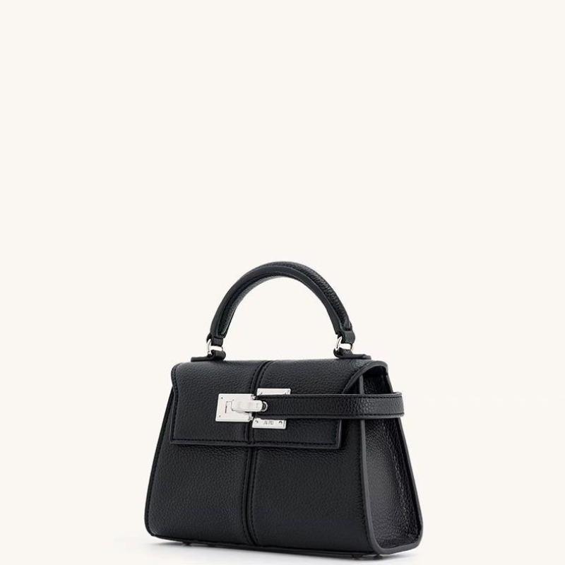 Vintage kožené crossbody kabelky pro ženy Designové Dámské Kabelky a peněženky přes rameno přes rameno s malou klopou Taška do podpaží