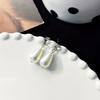 3pcs/set Fashion Heart-shaped Pendant Necklace Earrings Set Holiday Parties Daily Wear Women's Resin Jewelry Accessories Gifts