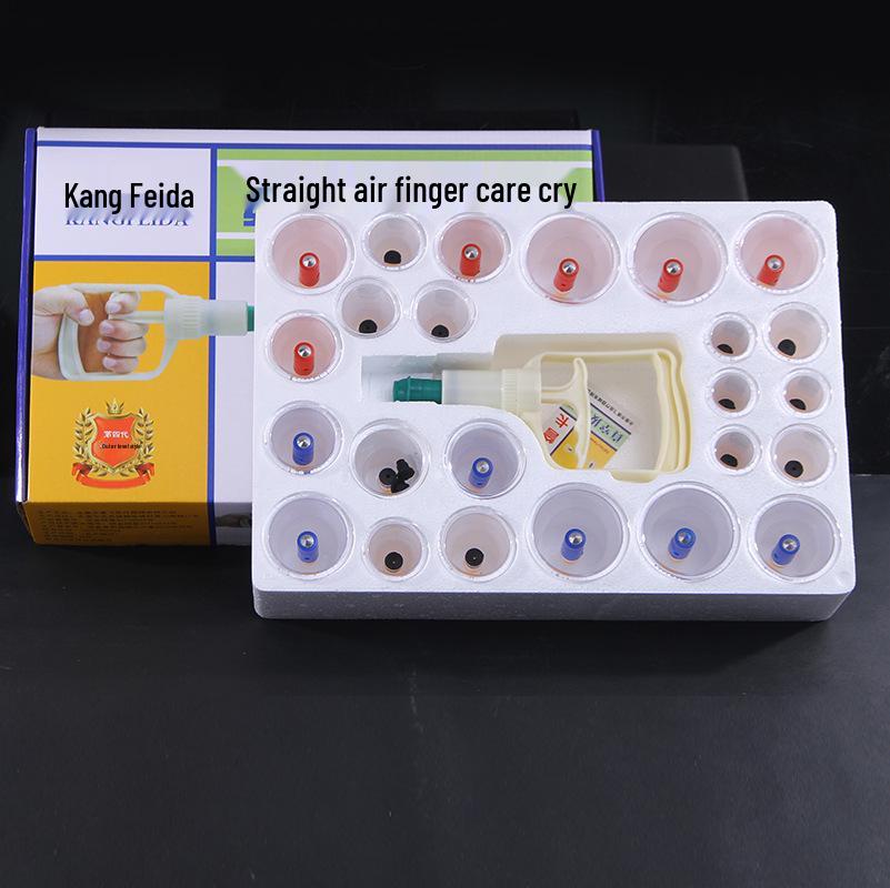 Thickened Home Cupping Set with 24 Vacuum Suction Cups for Magnetic Therapy